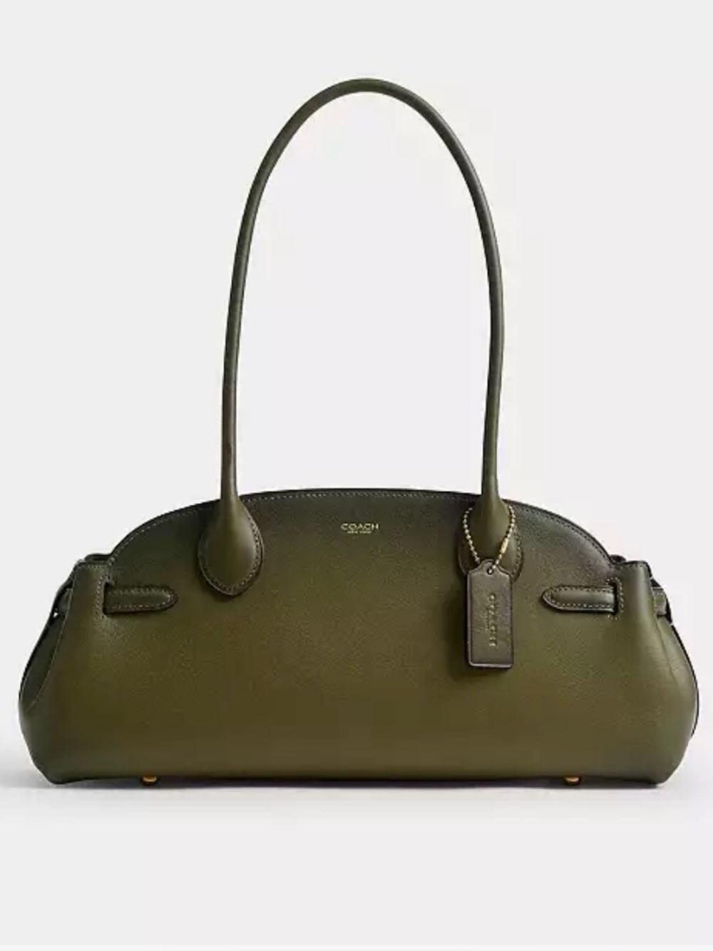 Coach Empire Carryall 34 Olive Leather – NWT